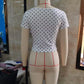 Women's Lace Trim Square Neck Crop Top 2026 Summer Short Sleeve Slim Fit Y2K T Shirt Elegant Casual Blouse
