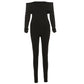 Tracksuit Women 2 Piece Set Autumn Elegant Ruched Slash Neck Crop Tops+Leggings Matching Streetwear Stretch Outfits