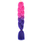 24 Inch Jumbo Braids Extensions Synthetic Braiding Hair Afro Ombre Color kanekalon Hair for Children Braid