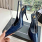 2026 Spring/Summer New Pointed Stiletto Sandals Fashionable and Sexy Party Wedding Women's High Heel Sandals