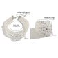 2Pcs Elegant Multilayer Imitation Pearl Chain Necklace Bracelet Women Wed Bridal Flower Choker Aesthetic Jewelry Set