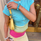 Women Cropped Knit Cardigan Short Sleeve Button Down Round Neck Slim Fit Lightweight Summer Knitwear Daily Wear Cardigan
