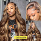 13x6 Glueless Highlight Hd Lace Frontal Wig Human Hair Ombre Colored Honey Blonde Human Hair Wigs Body Wave For Women 5x5 4x4
