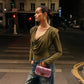 Draped Cowl Neck Long Sleeve Tops for Woman Clothing 2026 Fall Shirts Elegant Fashion