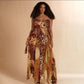 Leopard Print Mesh Splicing Sleeveless Maxi Dress Woman Fashion 2026 Sexy Summer Dresses
