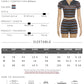 Striped Print 2 Piece Set Women Casuals Trend Zip O-Neck Short Sleeve T-Shirt+Bike Short Fashion Sporty Street Suits