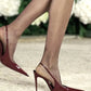 2026 Spring/Summer New Pointed Stiletto Sandals Fashionable and Sexy Party Wedding Women's High Heel Sandals
