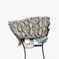 Ruched Serpentine Dumpling Bags for Women Pouch Handbag Cloud Clutch Snake Pattern Shoulder Crossbody Bag Luxury Designer Bag