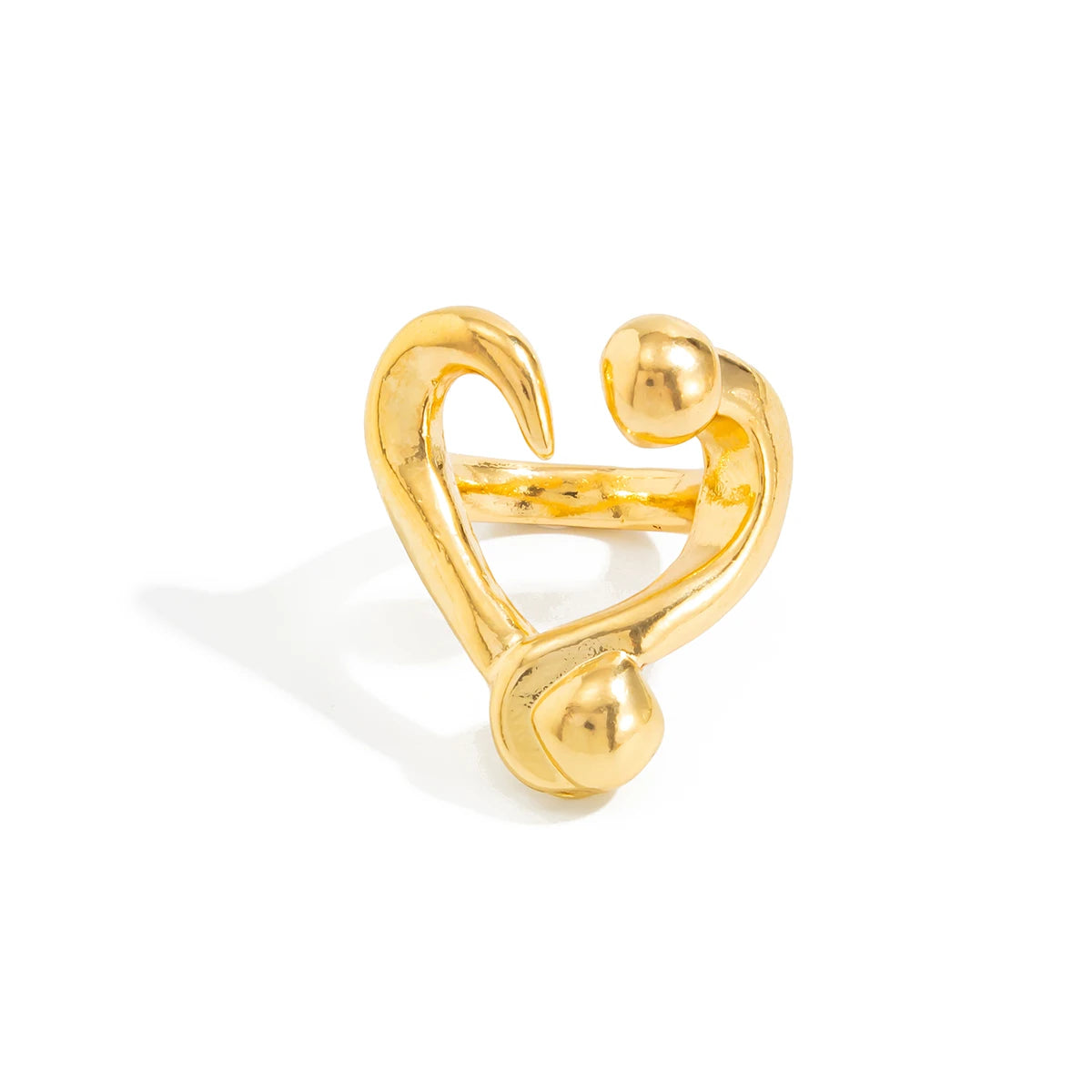 Unique Punk Geometric Finger Rings for Women Trend 2026 Fashion Metal Rings Daily Couple New Year Jewelry Accessories