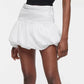 Y2k Ruffle Hem Bubble Skirt High Waisted A-Line Puffy Mini Short Skirt Women Summer Pleated Balloon Skirts Streetwear
