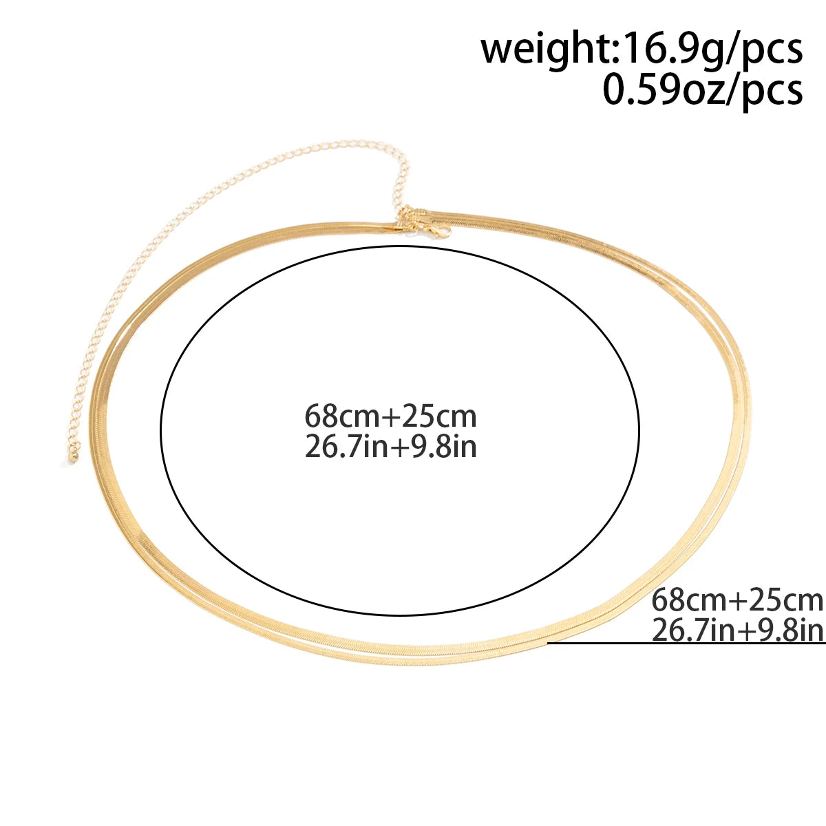 Sexy Flat Snake Chain Waist Belly Belt for Women Summer Beach Bikinis Simple Body Chain Festival Jewelry Accessories