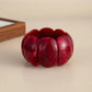 6 Style Vintage Red Resin Acrylic Bracelets for Women Punk Splice Metal Tube Beaded Handmade Bangles Aesthetics Jewelry
