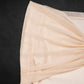 Off The Shoulder Long Sleeve Top with Sheer Mesh Ruched Overlay Elegant Fall T Shirts Woman Clothing