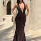 Halter Deep V Neck Sexy Maxi Dress Women Gown Fashion Sleeveless Backless Draped Ruched Club Party Long Dress Female