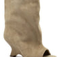 Women's Fish Mouth Thick High Heels Knee Length Cool Boots Slant Heel Fashion Show Large Size Spring/Summer Women's Boots