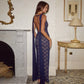 Boat Neck Sleeveless Backless Maxi Dress White Lace Elegant Party Wear Wedding Guest Dresses Women Clothes