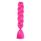 24 Inch Jumbo Braids Extensions Synthetic Braiding Hair Afro Ombre Color kanekalon Hair for Children Braid