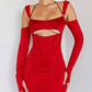 Sexy Hollow Out Backless Mini Dress For Women Elegant Spaghetti Strap Bodycon Party Short Dresses Vestido Clubwear