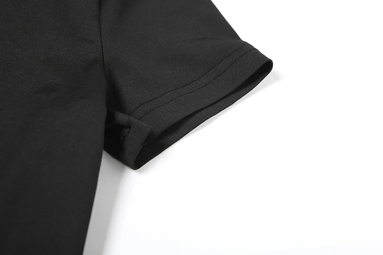 Letter Print Romper Women Fashion Body-Shaping  o-Neck Mini Sleeve Tight Peach Hip Simple Casual Workout Playsuits