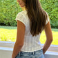 Fairy Grunge Kawaii Button Frill V Neck Cardigan Tee French Vintage Lace Trim T-shirt Summer Women Y2K Aesthetic CropTop