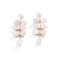 Elegant Creative Irregular Imitation Pearl Drop Earrings for Women Fashion Romantic Wedding Banquet Jewelry Accessory Gift