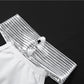 Button Stripe Turtleneck Maxi Dress Women Backless Folds High Split Sleeveless Elegant Fashion Banquet Chic Vestidos