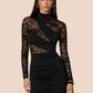 Turtleneck Lace Splicing Long Sleeve Mini Dress Fashion Sexy See Through White Bodycon Dresses Woman