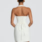 Halter Backless Sexy Mini Dress Women Elegant Sleeveless Back Lace Up Bodycon Club Party Evening Cocktail Dress 2026