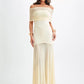 Off-shoulder Backless Sexy Maxi Dress For Women Gown Fashion Mesh Strapless Sleeveless Bodycon Long Dress Elegant