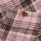 2025 Winter New Arrivals Casual Plaid Wool Blend Color Block A-Line Skirt For Woman