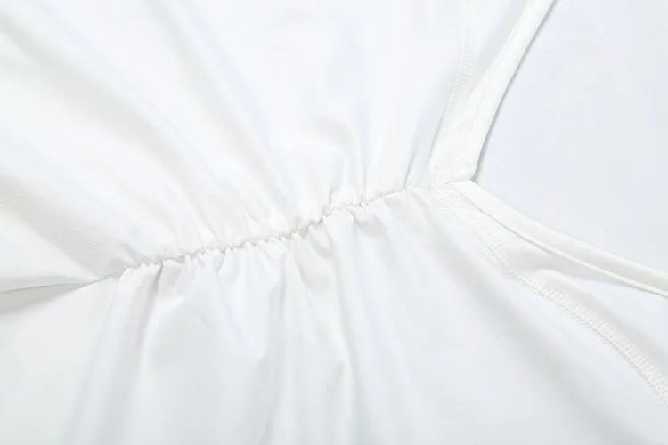 Hottie Jumpsuits Woman Bandage Halter Turtleneck Sexy Backless Sleeveless Skinny Peach Hip High Street Fashion Overalls