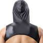Men's Muscle Tank Top Vest Man Sexy Hooded Clothing Clubwear Stage Costume Crop Tops Performance Sleeveless Tank Tops Fitness
