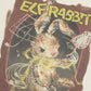 Women's Long Sleeve Graphic Tee with Rabbit Print, Loose Fit Casual Top for Everyday Wear