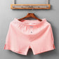 Stretch Cotton Underwear Mens Boxer Shorts Threaded Aro Pants Sleepwear Loungewear Shorts Boxers Male Underpants Panties