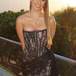 Elegant Lace Strapless Sexy Mini Dress For Women Fashion Off-shoulder Irregular Ruched Bodycon Night Club Party Dress