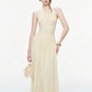 Backless Fashion Draped Maxi Dress Women Halter Bandage Tassel v-Neck Sleeveless Birthday Party Elegant Chic Vestidos