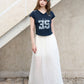 Vintage Lace Number Print T-shirt Slim V Neck Short Sleeve Top, Y2K Casual Fitted Tee, Sporty Graphic Crop T-shirt