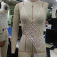 Women Y2K Sequin Knit Tank Top Sparkle Halter Crochet Cami Top Sleeveless V Neck Open Back Glitter Camisole Clubwear