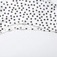 Beach Y2K Style 3 Piece Set Woman Polka Dot Print Full Sleeve Knot Tops+Low-Neck Bra+Mini Shorts Sexy Fashion Suits