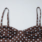 Polka Dot Sleeveless Backless Maxi Dress French Style Elegant Summer Dresses for Woman 2026