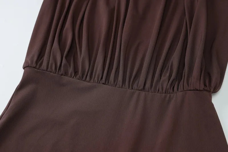 Halter Neck Sleeveless Backless Dress Sexy Club Outfits for Woman Clothes Black Mini Dresses