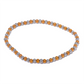 3/4/5/6 MM Stainless Steel Beads Daily Handmade Elastic Bracelet Bangle Waterproof Wrist Wholesale Gold Color Jewelry Men