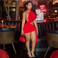 Sexy Women Asymmetrical Halter Neck Dress Ruched Backless Mini Bodycon Dress for Party Beach Club Summer Streetwear
