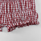 Stripe Women 2 Piece Set Beach Vacation Elastic Camisole+Ruched Shorts Matching Clubwear Midnight Summer Swimsuit