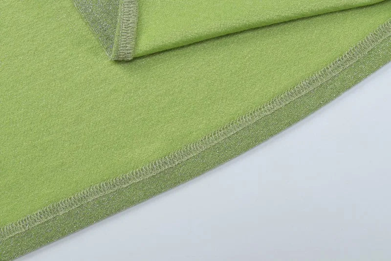 Sleeveless Backless Long Split Dresses Sexy Green Party Dresses for Woman Clothes