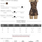 Wavy Pattern Print 2 Piece Set Woman Skew Collar Backless Tank Tops+Ruffles Edge Design Mini Shorts Sexy Fashion Suit