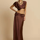 Women's Sexy Club Party Two-Piece Set Elegant Sleeveless Crop Top Maxi Skirt Matching Sets Female Ruched Two Piece Set