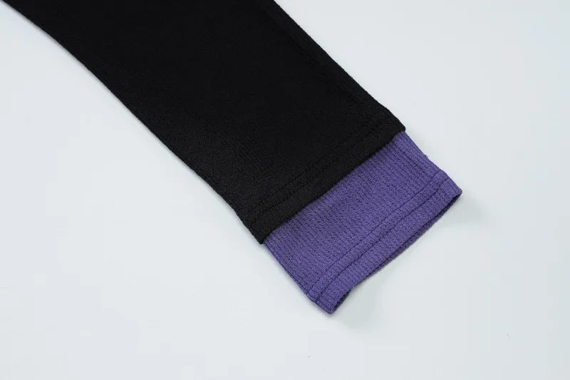 V Neck Long Sleeve Top Sexy Sheer Black T Shirts Trending 2025 Autumn Clothes for Woman