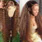 Highlight 13x4 5x5 HD Lace Frontal Deep Wave Water Curly Glueless Reusable Remy Human Hair Wig