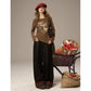 2025 Autumn New Arrivals Y2K Casual Soft Printed Round Neck Shirt For Woman